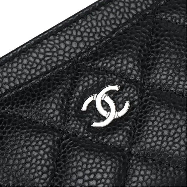 Chanel Card Holder Black