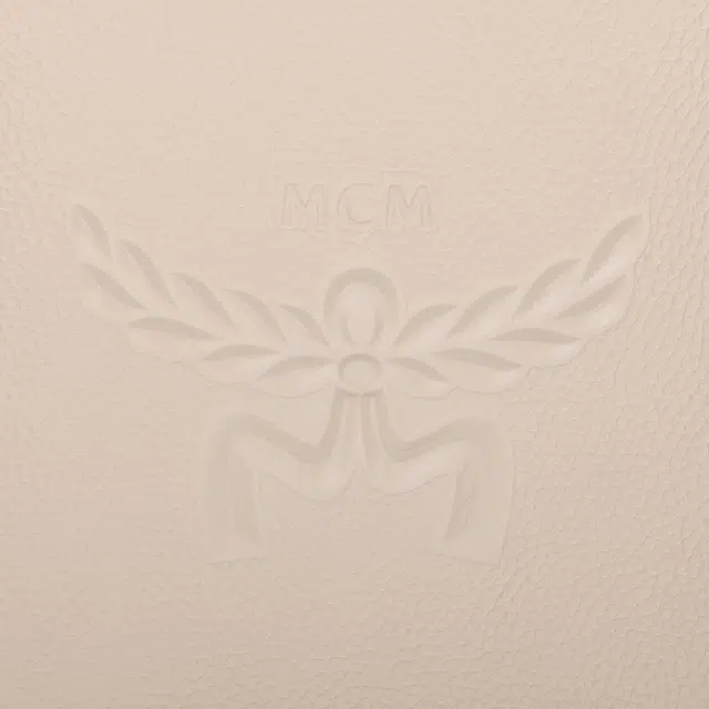 MCM HIMMEL LEATHER LOGO