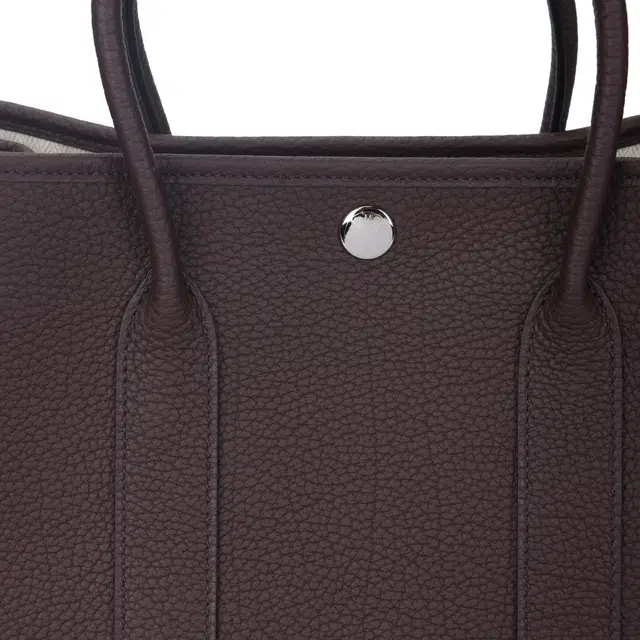 HERMES Garden Party 30 0G Rouge sellier