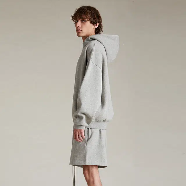 Fear of God Essentials SS24 Hoodie Dark Heather Oatmeal