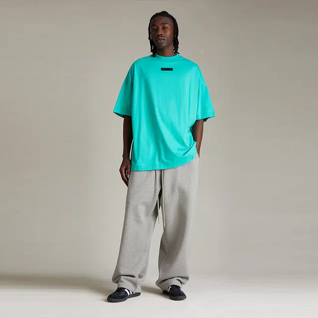 Fear of God Essentials SS24 Crewneck T-Shirt T Mint Leaf
