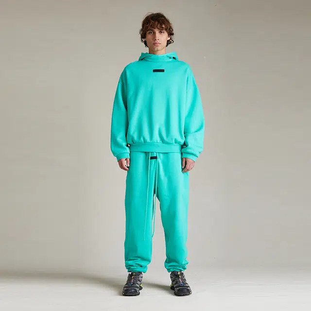 Fear of God Essentials SS24 Hoodie Mint Leaf