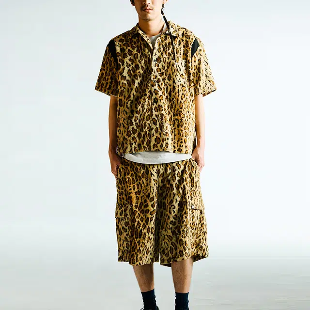 Supreme x GOODENOUGH SS25 WEEK15 Crushed Rayon Cargo Short logo