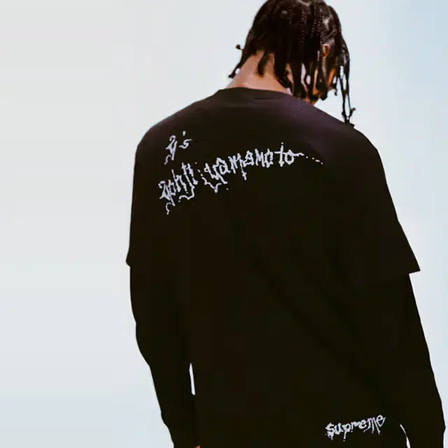 Supreme x Ys by Yohji Yamamoto FW25 WEEK3 Thinker Tee T