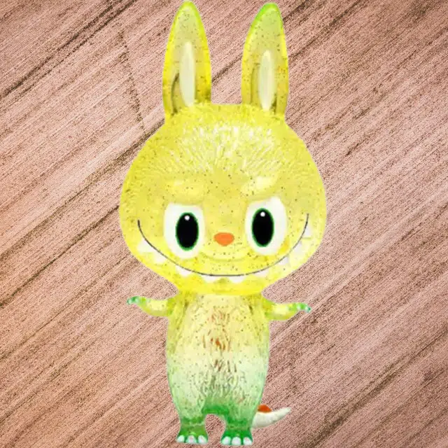 POP MART Mini ZIMOMO Kind Transparent Yellow