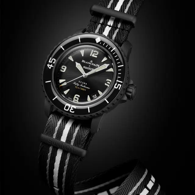 SWATCH FIFTY FATHOMS 91 42.3mm SO35B400