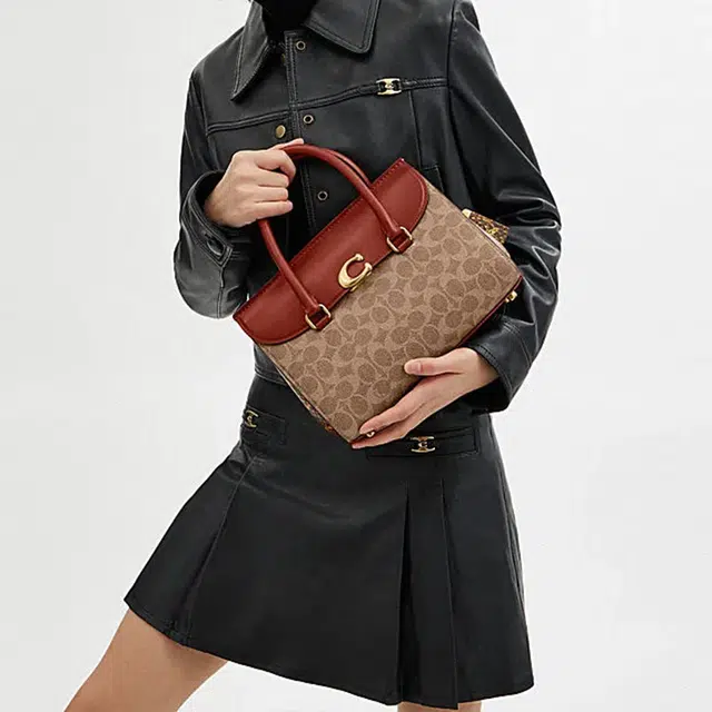 COACH BROOME CARRYALL 26 PVC