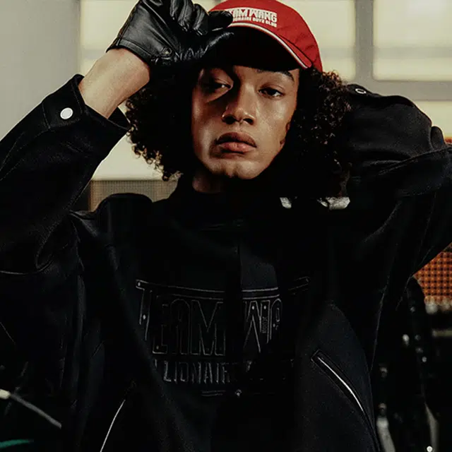 TEAM WANG design x BBC Billionaire Boys Club Life is a Race logo