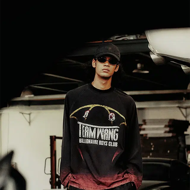 TEAM WANG design x BBC Billionaire Boys Club Life is a Race logoT