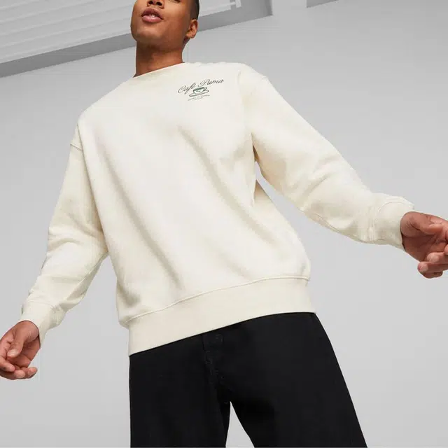 PUMA Classics Cafe Puma Crew Fl