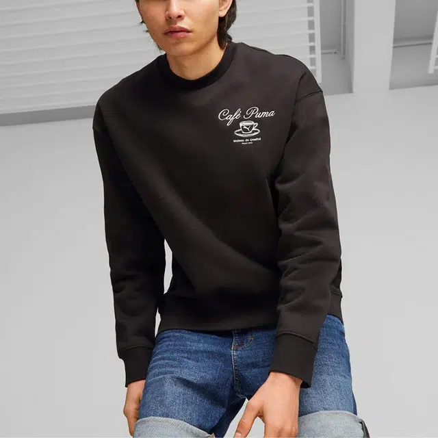PUMA Classics Cafe Puma Crew Fl