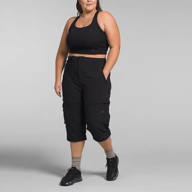 THE NORTH FACE Womens Plus Bridgeway Zip-Off Pants