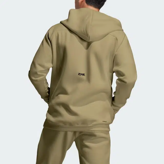 adidas ZSS24 .N.E. Premium Full-Zip Hooded Track Top Logo