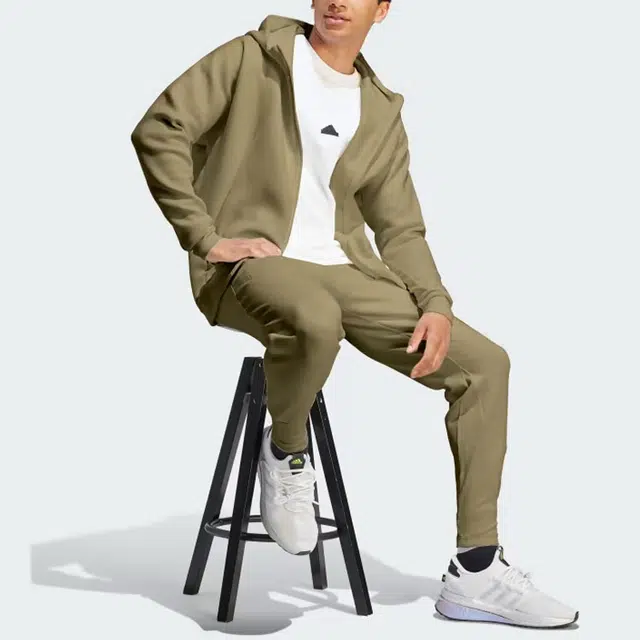 adidas ZSS24 .N.E. Premium Full-Zip Hooded Track Top Logo