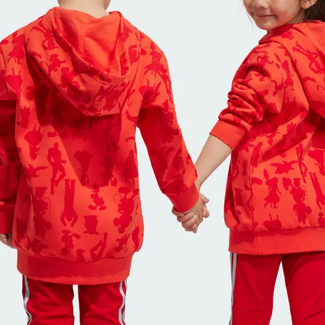 adidas x Disney 100 Hoodie Light Red