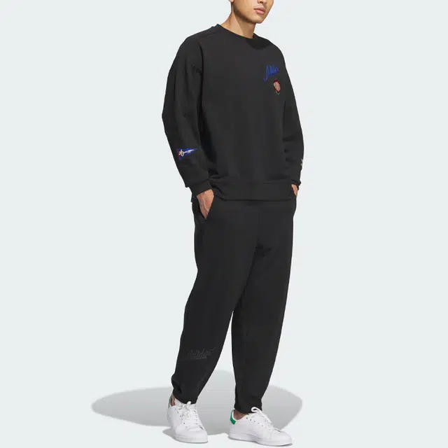 adidas originals Collegiate Badgework Crew Sweatshirt