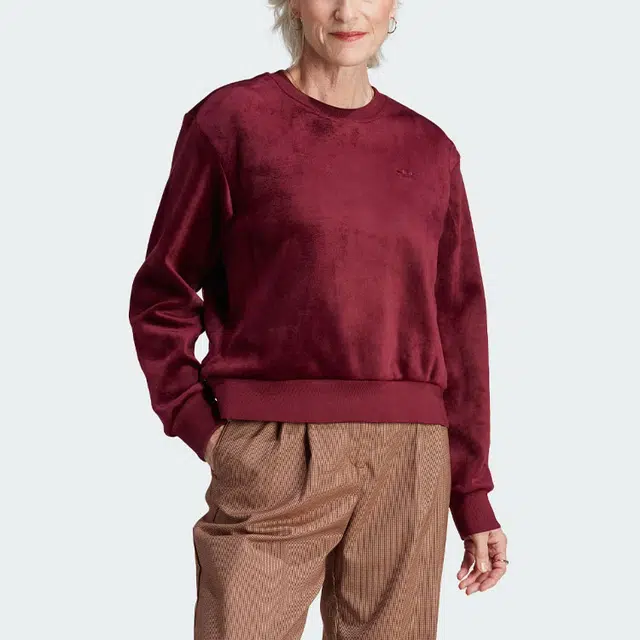 adidas Premium Essentials Velvet Sweatshirt