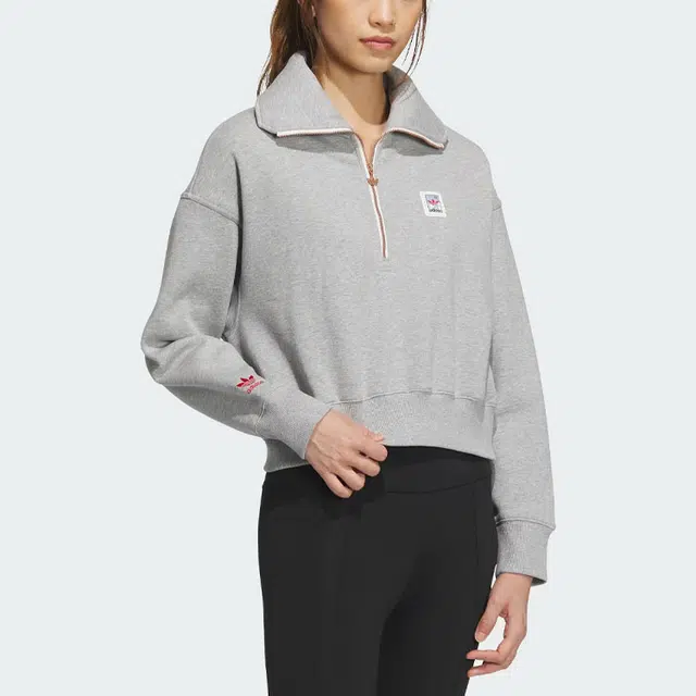 adidas originals FW23 winter Skate Short Sweatshirt