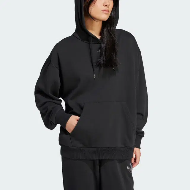 adidas originals Embellished Oversized Hoodie Logo