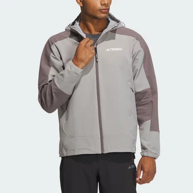 adidas Wind.Rdy Softshell Hooded Jacket Logo