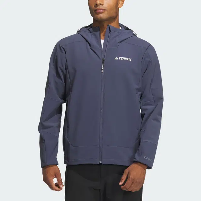 adidas Wind.Rdy Softshell Hooded Jacket Logo