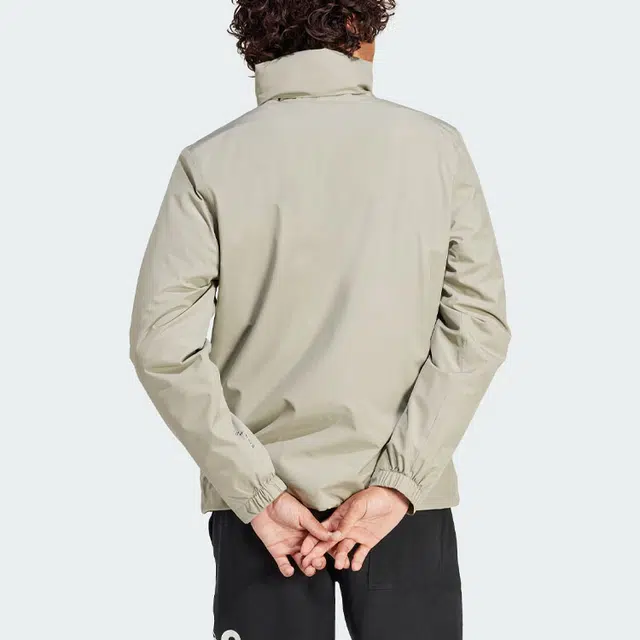 adidas Bsc 3-Stripes Rain.Rdy Jacket Logo