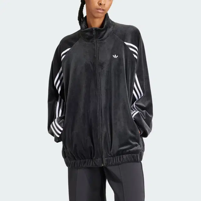 adidas Originals Velvet Oversized Track Top