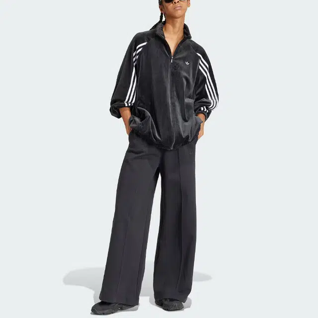 adidas Originals Velvet Oversized Track Top