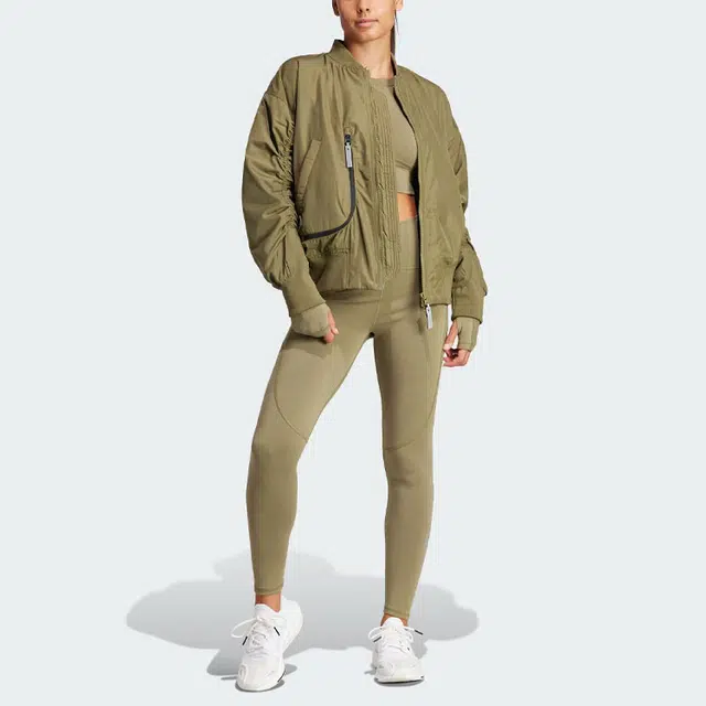 adidas x Stella McCartney Sportswear Woven Bomber Jacket Logo