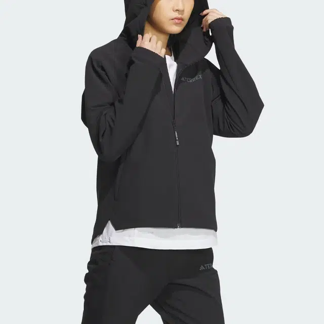 adidas Wind.Rdy Softshell Brushed Jacket Logo