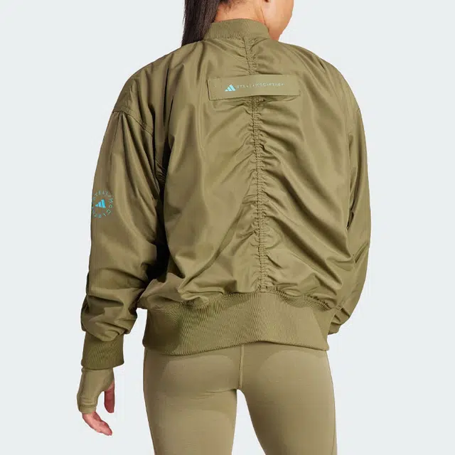 adidas x Stella McCartney Sportswear Woven Bomber Jacket Logo