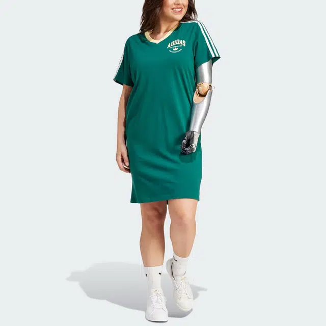 adidas originals Vrct Graphic Tee Dress V