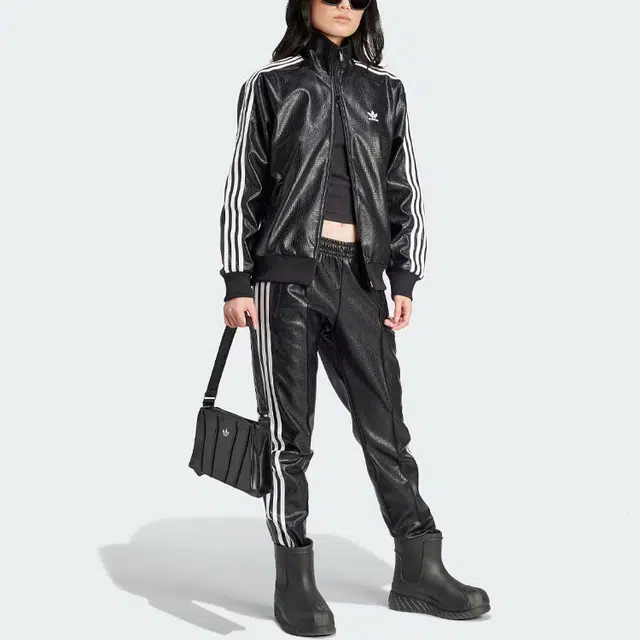 adidas originals Premium Faux Leather SST Luxe