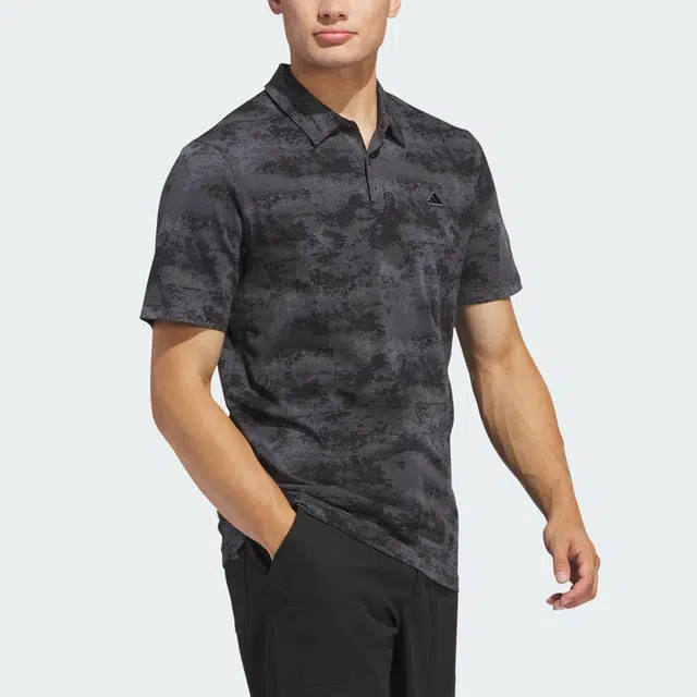adidas Go-To Printed Mesh Polo Shirt Polo