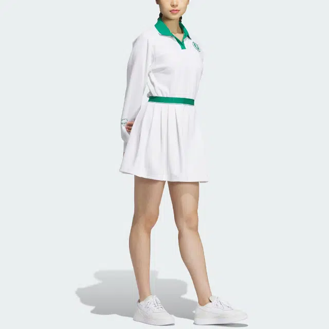 adidas Verbiage Long Sleeve Dress Polo