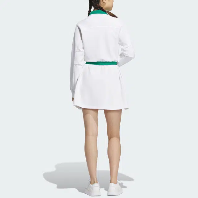 adidas Verbiage Long Sleeve Dress Polo