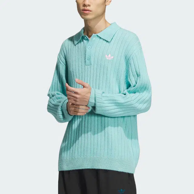 adidas originals SS24 V-Day Polo Sweater Polo