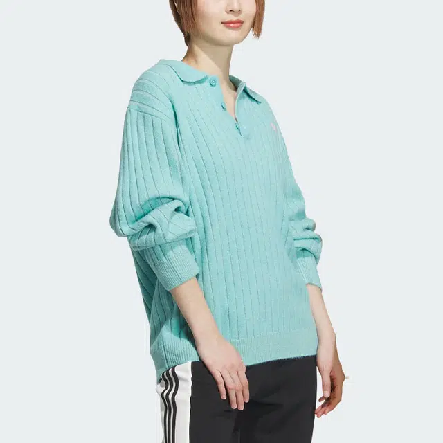 adidas originals SS24 V-Day Polo Sweater Polo