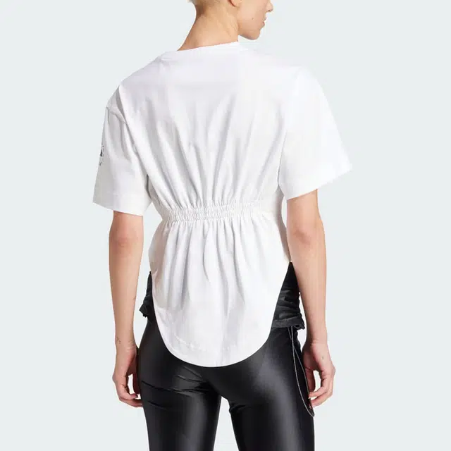 adidas x Stella McCartney Sportswear Curved Hem T-Shirt T