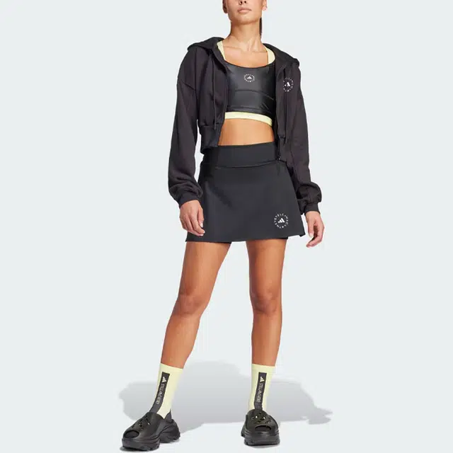 adidas x Stella McCartney Sportswear Cropped Hoodie Logo