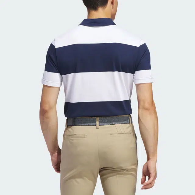 adidas Colorblock Rugby Stripe Polo Shirt Polo