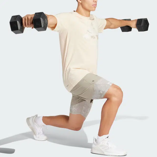 adidas Train Essentials Love Camo Tee LogoT
