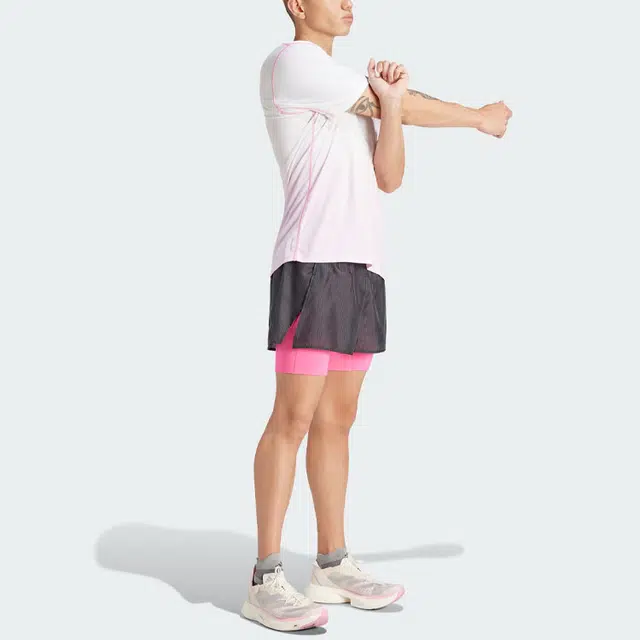adidas Tokyo Running 2-In-1 Shorts Logo