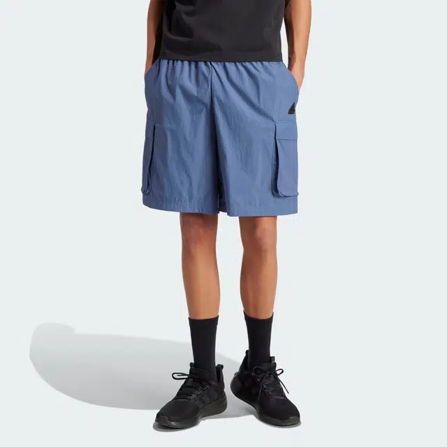 adidas City Escape Cargo Shorts Logo