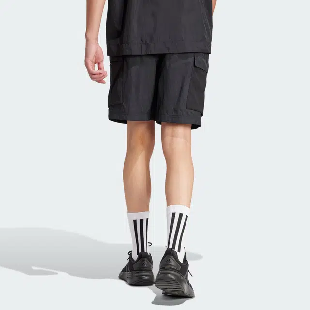 adidas City Escape Cargo Shorts Logo