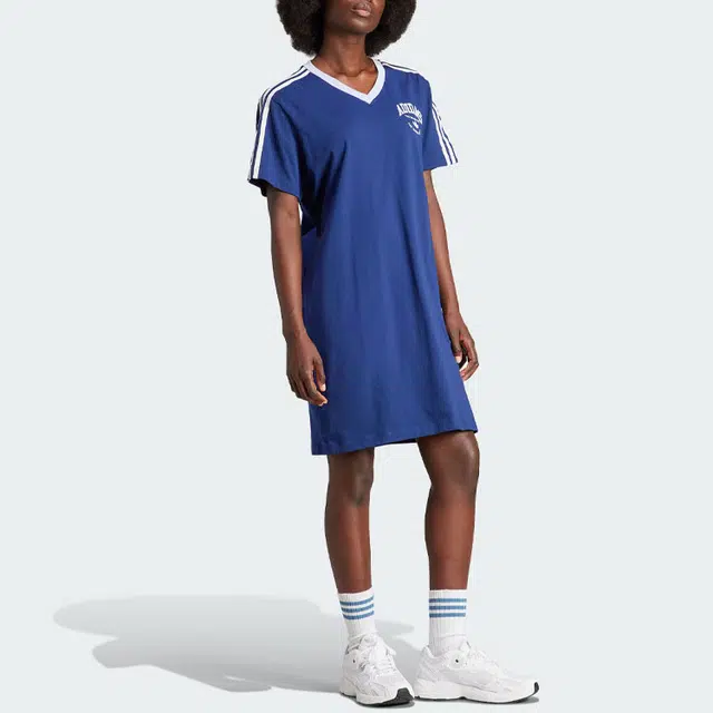 adidas originals Vrct Graphic Tee Dress V