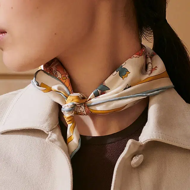 Hermes La Danse du Printemps Scarf