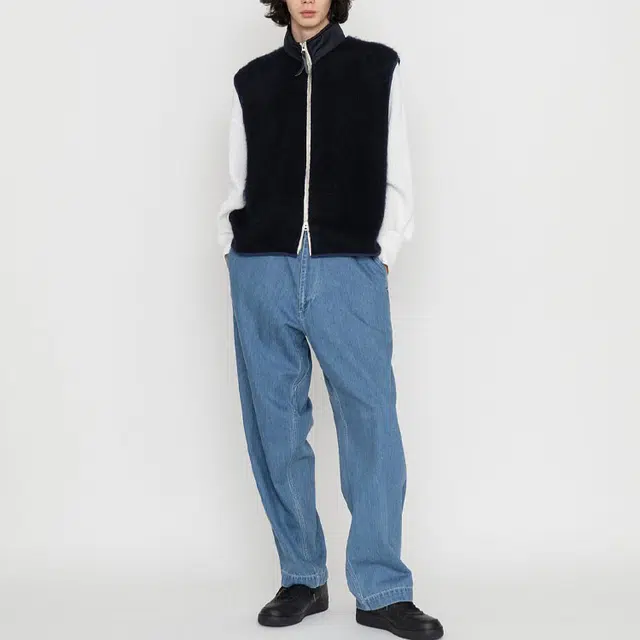 nanamica Zip-Up Mohair Vest