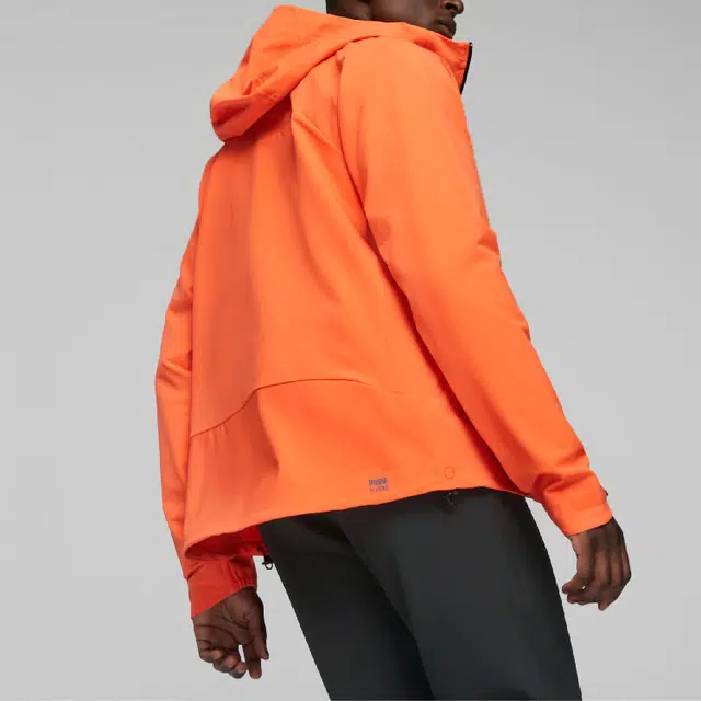 PUMA SEASONS Men's Softshell Running Jacket Logo