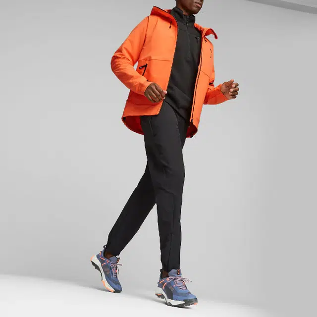 PUMA SEASONS Men's Softshell Running Jacket Logo